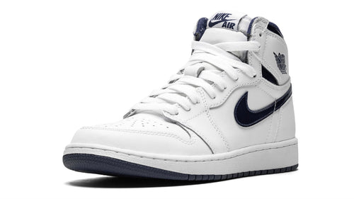 Air Jordan 1 High OG GS "Metallic Navy" – Grade School Sneakers