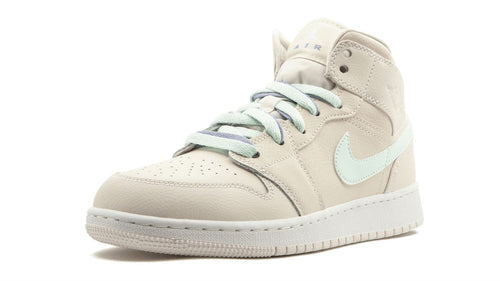 Air Jordan 1 Mid GS "Phantom" – Pastel Tumbled Leather (Grade School)